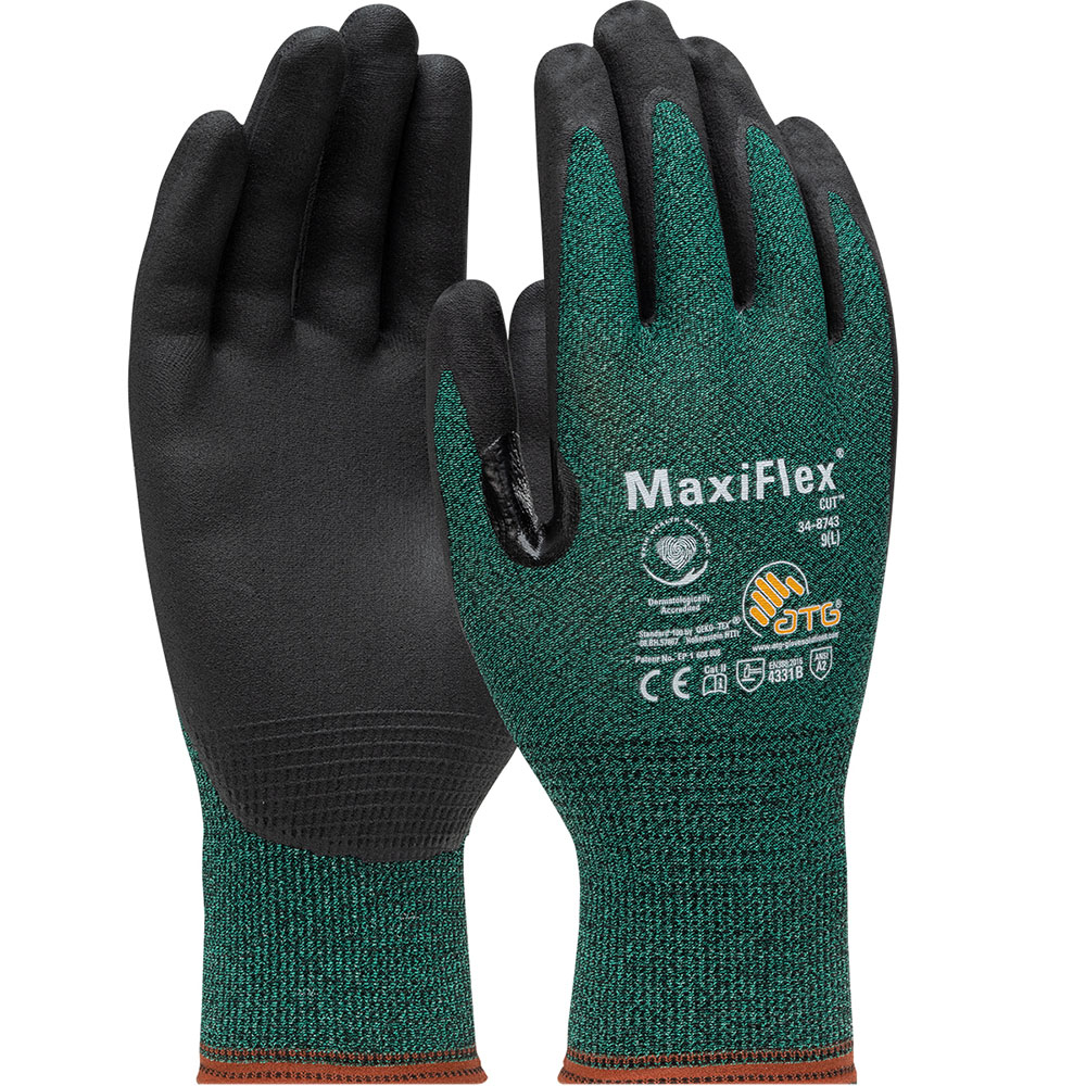 MAXIFLEX CUT MICRO-FOAM NITRILE PALM - Cut Resistant Gloves